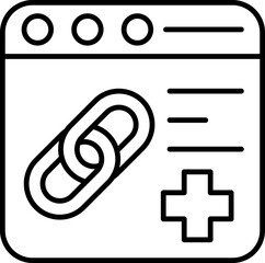 Link Building Icon