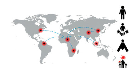 Advanced Global Travel Map: Detailed Route Planning and International Journey Visualization