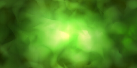 A green neon spooky witchy gradient bg with vignetting around the edges. A magical vector illustration with gradient mesh and blending effects.