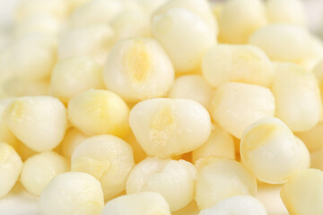 Fresh Skinless Corn Kernels - Healthy Breakfast Cereal Ingredient Food Photography