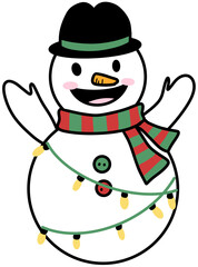 눈사람 겨울 크리스마스