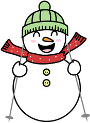 눈사람 겨울 크리스마스