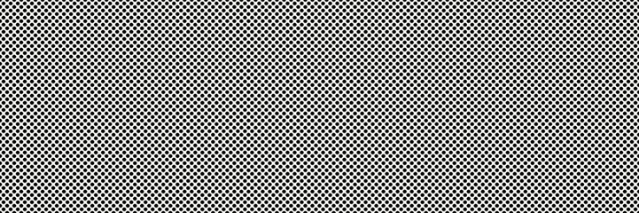 Silver perforated with round holes speaker mesh seamless bg with black backdrop. Tin metal radiator background. Car air circulation protection. Vector illustration