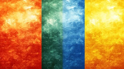Striking Abstract Background Featuring a Trio of Textured Color Panels