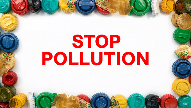 Environmental Awareness - Colorful Cap Message