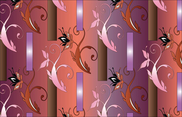 abstract floral background
