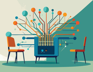 Neuromorphic Chip Connections A Modern Abstraction of Interconnected Systems and Processing in an AI-Driven Design Concept