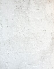 Fototapeta premium Textured white stucco wall
