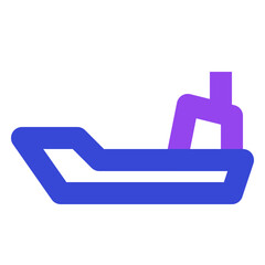 transportation twotone icon set