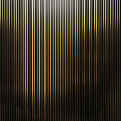 Obraz premium Minimal matte gold lines on dark background, elegant luxury abstract texture