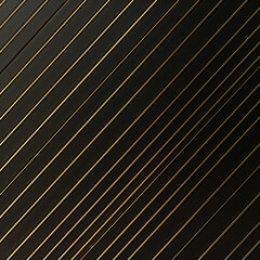 Minimal matte gold lines on dark background, elegant luxury abstract texture
