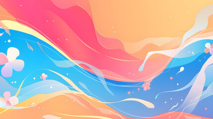 flat vector abstract background