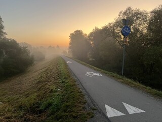 Nowy Sącz ścieżką rowerowa  © Maciej G. Szling