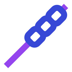 food and fruit twotone icon set