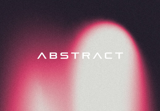 Abstract Neon Grain Texture