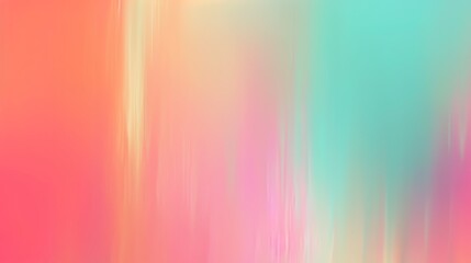 Soft Pastel Abstract Background with Blurred Gradient in Shades of Pink, Coral, and Aqua for Creative Design Projects