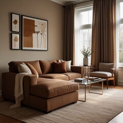 Contemporary Large Window Interior Design