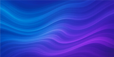 Abstract soft blue silk texture with flowing digital wave lines and gentle light