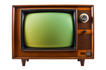 Vintage television screen png, transparent background