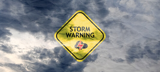 flood warning sign information text	