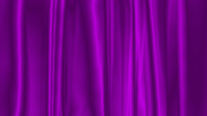Rich purple fabric background with subtle vertical pleats elegant drapery texture for sophisticated...