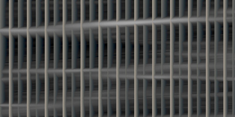  Monochrome Vertical Bar Grid Background – Metallic Stripe Abstract Pattern