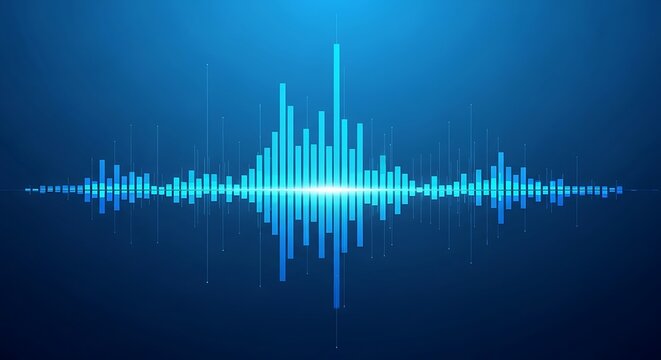 Sound Waveform Graphic Design.