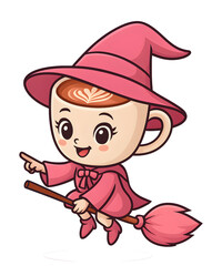 Ballerina Cappuccina Italian Brainrot Meme Witch Kids Girls