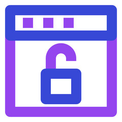 web and seo twotone icon set