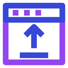 web and seo twotone icon set
