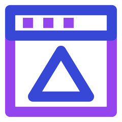 web and seo twotone icon set