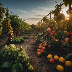 fruit tree in the garden