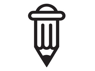 Minimalist Graphic Design Icon in Clean Professional Line Vector Illustration