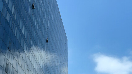 Modern IT software building in the city, Indian Metro Cities & Highrise Skylines, IT park