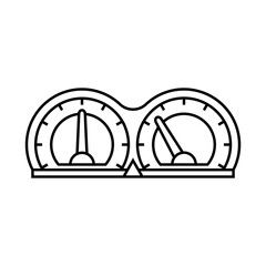 Speedometer icon design