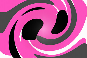 Elegant noisy abstract swirl with vibrant pink and gray adds a modern touch to your creative projects, perfect for backgrounds, branding, and eye-catching designs