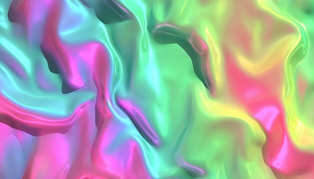 Neon gradient fabric background