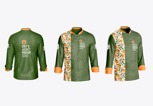Chef Jacket Mockup