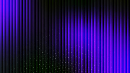 blue black gradient with glowing glass stripes and dotted texture on dark futuristic abstract background