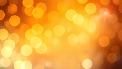 Golden Bokeh Glow of Warmth