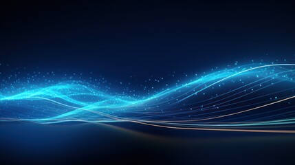 Abstract digital wave design