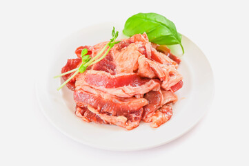 焼肉用味付け肉　牛バラ肉