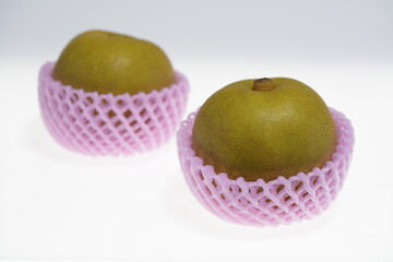 美味しそうな梨 新美月　新潟県産