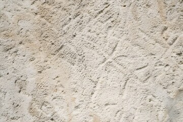 Obraz premium Textured Limestone Wall with Organic Etchings for Rustic Architectural Design