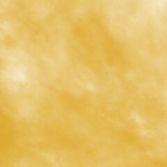 Golden orange cloudy mist smoke gradient abstract fog texture design on transparent background for overlays