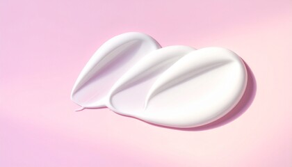 Fototapeta premium White lotion skincare cream texture cosmetic product background in high definition quality, smooth soft surface detail, elegant minimal beauty style, abstract clean design, bright light effect, delica