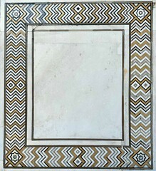 Detail of a reproduction of a work of art, Indian 