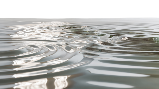 Ripple Effect: Capturing the mesmerizing movement of water as gentle ripples spread across its surface, a symbol of the interconnectedness and constant change in the world.