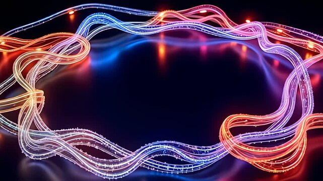 With an atmosphere of elegance, the galvanizing cable abut shot snake inward crank track saltation with airy ribbon of light, roll lively expression along it skin a the environment sparkle
