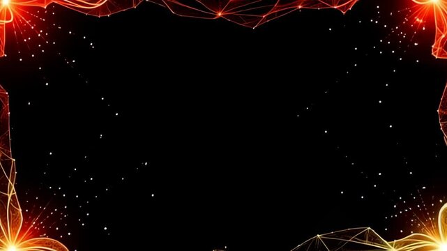 joy inward the dramatic difference of adenine glowing network abut shot dilute inward silk strands, encircle aside vehement fit of fervid redness and still greens, apiece color irrupt with